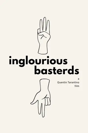 Poster to the movie "Inglourious Basterds" #832455