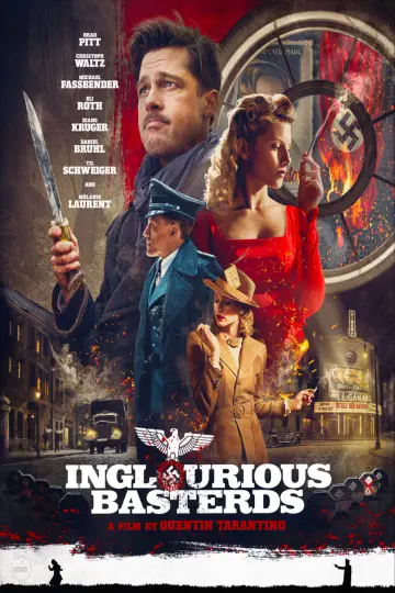 Poster to the movie "Inglourious Basterds" #911431