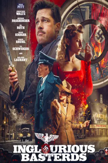 Poster to the movie "Inglourious Basterds" #959651