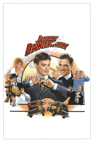Poster to the movie "Johnny Dangerously" #1096253
