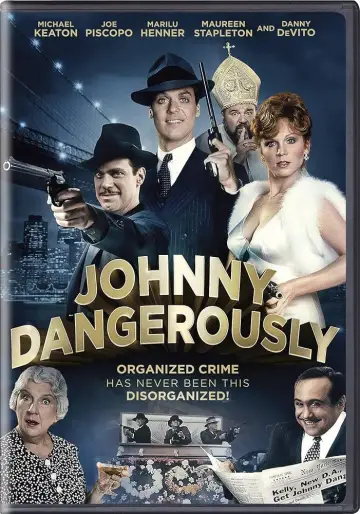 Poster to the movie "Johnny Dangerously" #1096255