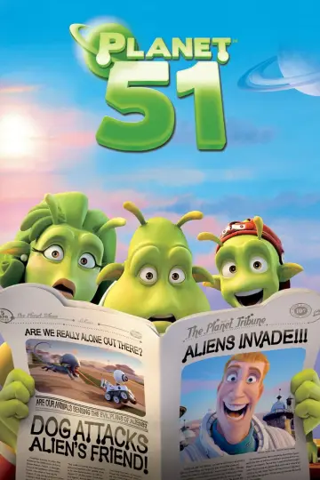 Poster to the movie "Planet 51" #731967
