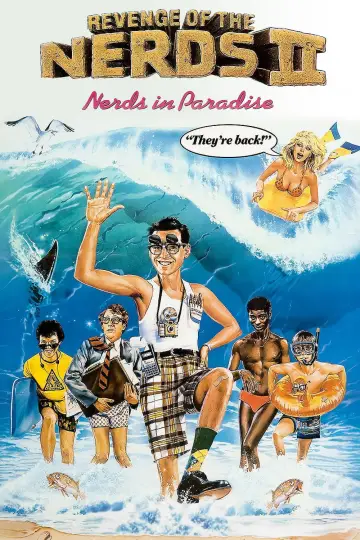 Poster to the movie "Revenge of the Nerds II: Nerds in Paradise" #1067562