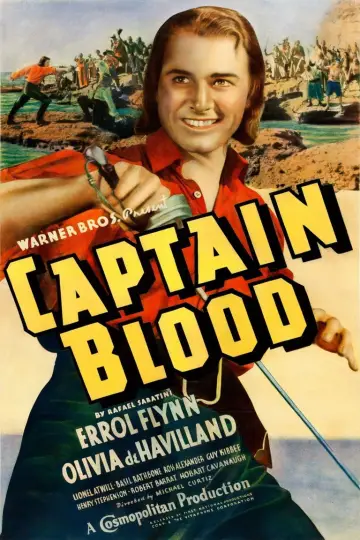 Poster to the movie "Captain Blood" #1071495