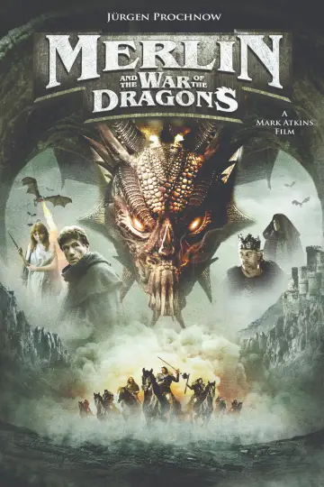 Poster to the movie "Merlin and the War of the Dragons" #1069085