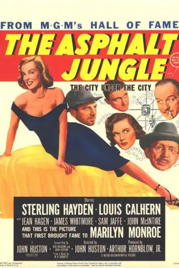 Poster to the movie "The Asphalt Jungle" #955692