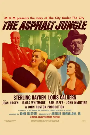 Poster to the movie "The Asphalt Jungle" #955693