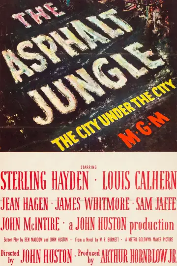 Poster to the movie "The Asphalt Jungle" #955698