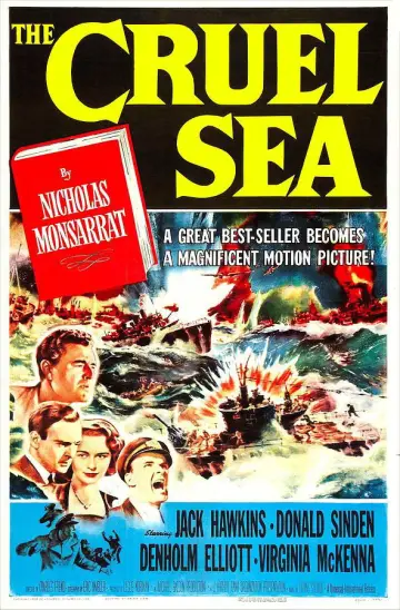 Poster to the movie "The Cruel Sea" #1589962