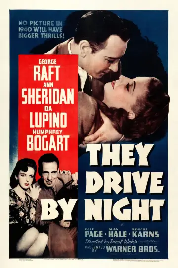 Poster to the movie "They Drive by Night" #1033379