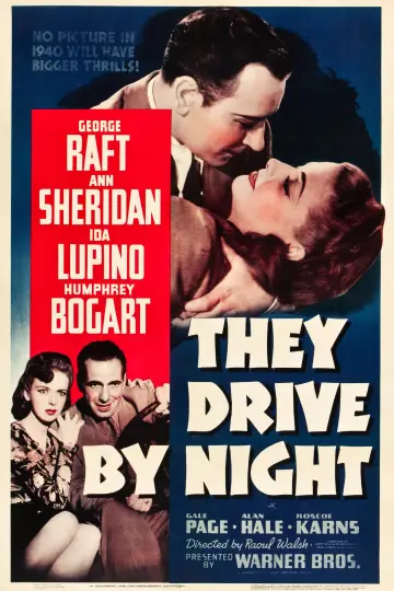 Poster to the movie "They Drive by Night" #1033382