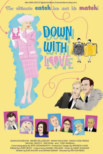 Poster to the movie "Down with Love" #1001502