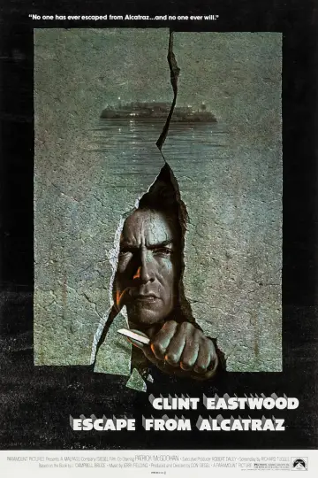 Poster to the movie "Escape from Alcatraz" #845741