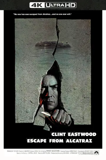 Poster to the movie "Escape from Alcatraz" #96894
