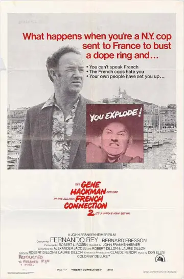 Poster to the movie "French Connection II" #995243