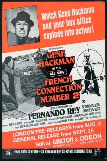 Poster to the movie "French Connection II" #995245