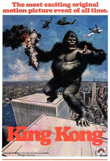 Poster to the movie "King Kong" #870120