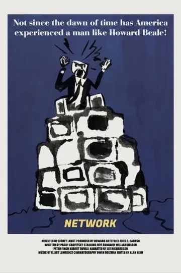 Poster to the movie "Network" #858970