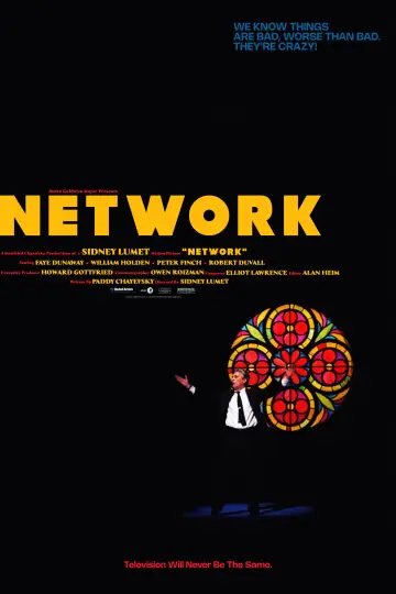 Poster to the movie "Network" #932563