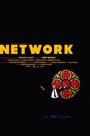 Poster to the movie "Network" #932564