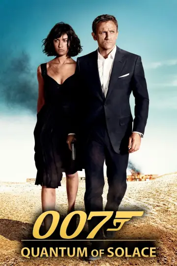 Poster to the movie "Quantum of Solace" #1156477