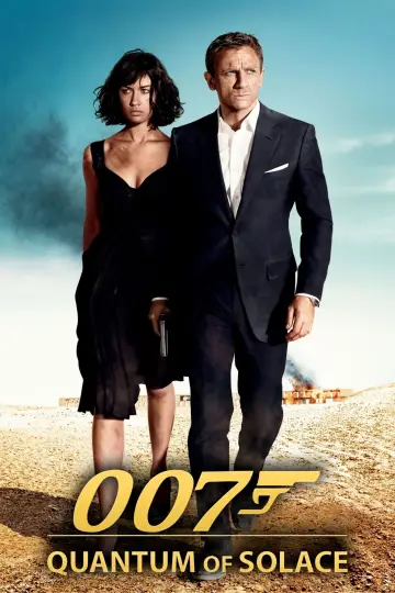 Poster to the movie "Quantum of Solace" #1156478