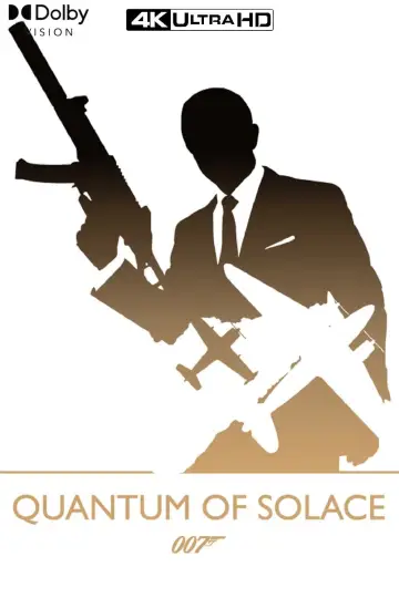 Poster to the movie "Quantum of Solace" #290552