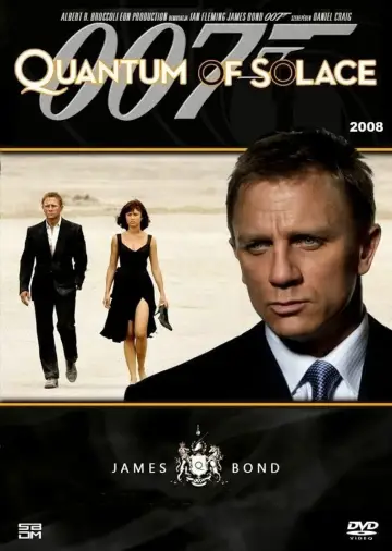 Poster to the movie "Quantum of Solace" #620550