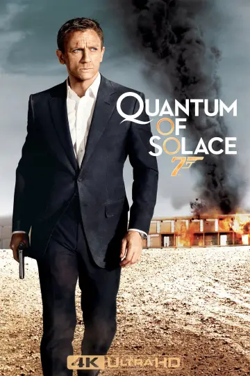 Poster to the movie "Quantum of Solace" #620575