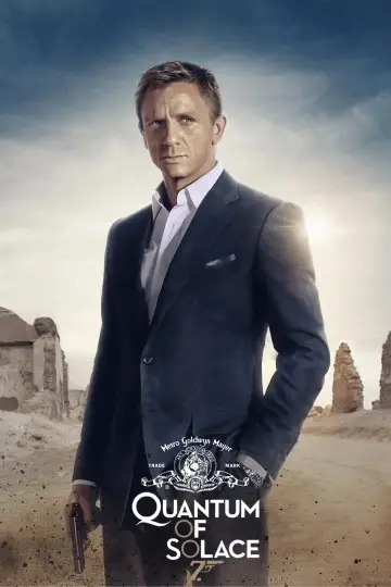 Poster to the movie "Quantum of Solace" #620582