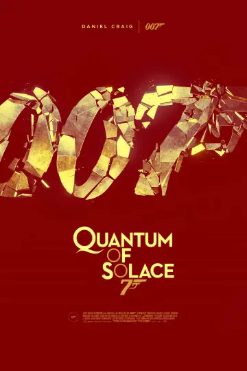 Poster to the movie "Quantum of Solace" #620593
