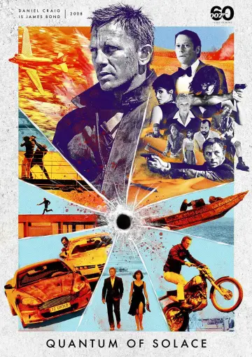Poster to the movie "Quantum of Solace" #914559