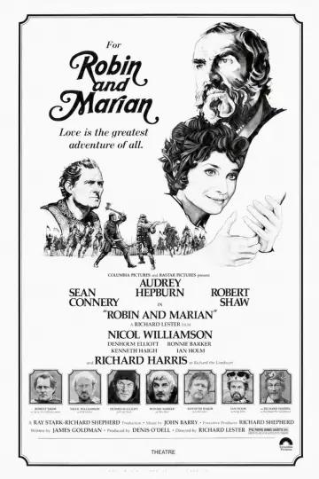 Poster to the movie "Robin and Marian" #1450562