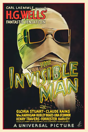 Poster to the movie "The Invisible Man" #895194