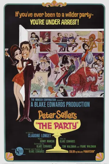 Poster to the movie "The Party" #989020