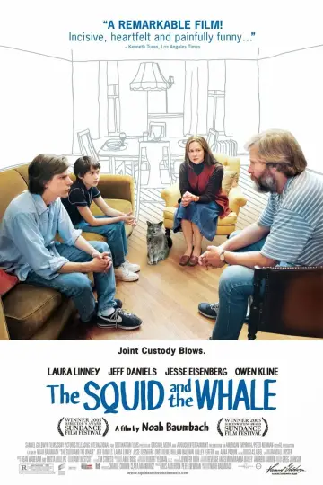 Poster to the movie "The Squid and the Whale" #993037