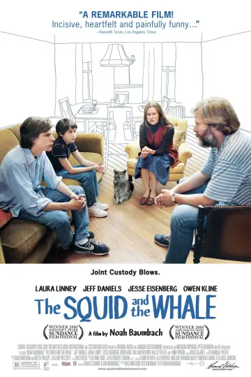 Poster to the movie "The Squid and the Whale" #993041