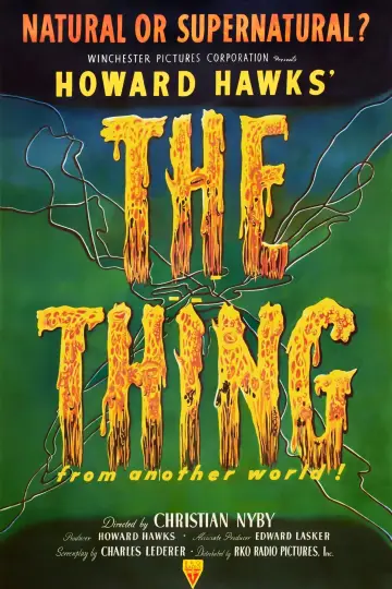 Poster to the movie "The Thing from Another World" #143013