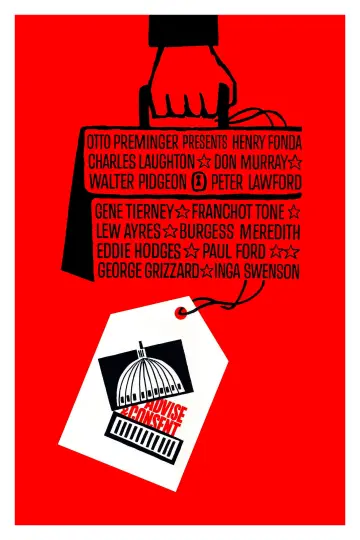 Poster to the movie "Advise & Consent" #1116726