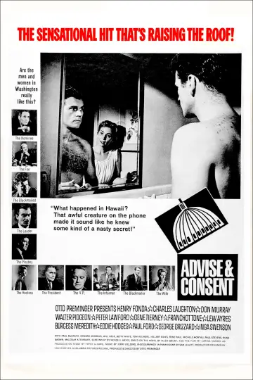 Poster to the movie "Advise & Consent" #1116729
