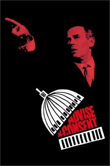 Poster to the movie "Advise & Consent" #1116735