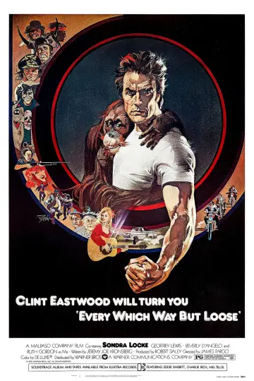 Poster to the movie "Any Which Way You Can" #889072