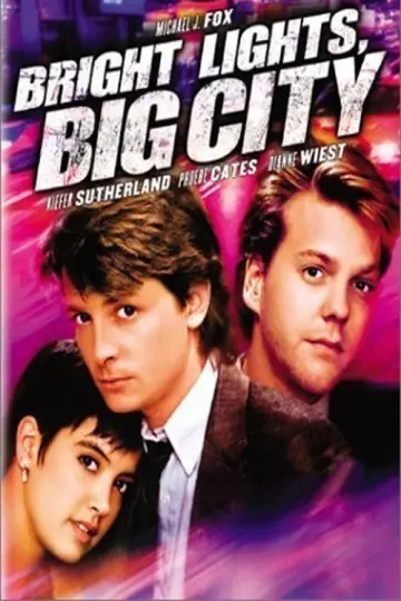 Poster to the movie "Bright Lights, Big City" #917053