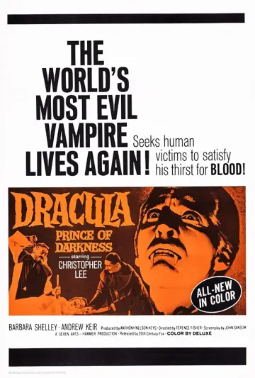 Poster to the movie "Dracula: Prince of Darkness" #1025324