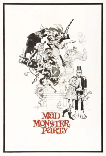 Poster to the movie "Mad Monster Party?" #1083033