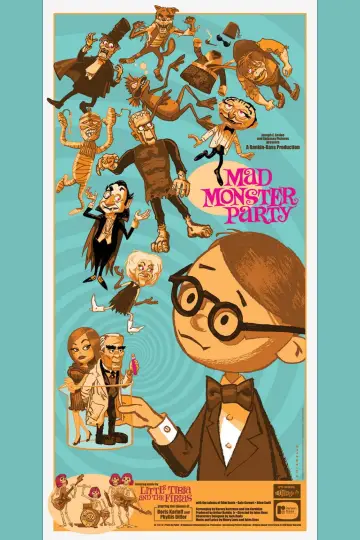 Poster to the movie "Mad Monster Party?" #1083035