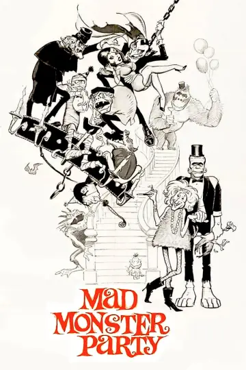 Poster to the movie "Mad Monster Party?" #1083036