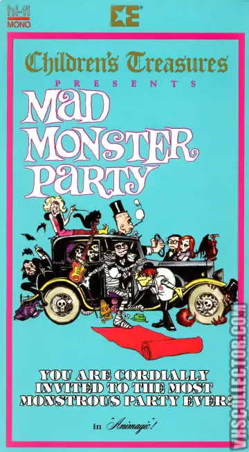 Poster to the movie "Mad Monster Party?" #1083038