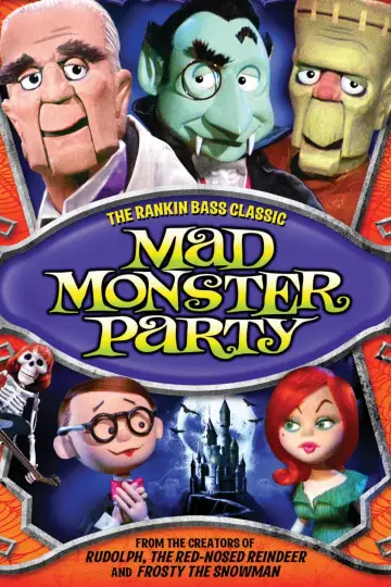 Poster to the movie "Mad Monster Party?" #1083039