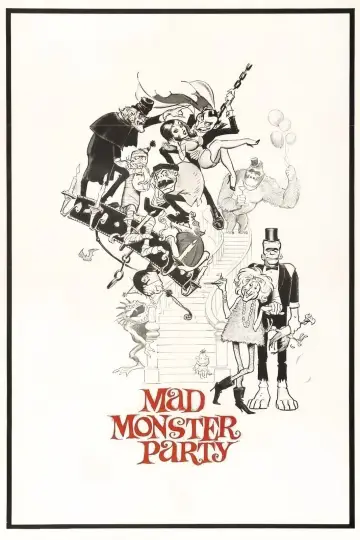 Poster to the movie "Mad Monster Party?" #1083046